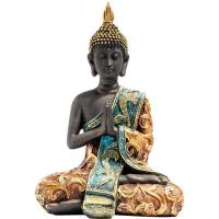 ราคา Buddha Statue Thailand Sculpture Resin Handmade Buddhism Hindu Feng Shui Figurine Meditation Home Decor Ornament (13597083002)