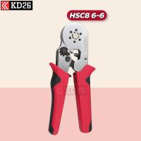 ราคา HSC8 6 6 คีมย้ำคอร์ดเอ็น แบบหกเหลี่ยม สลิปเข้าปลายสาย คีมย้ำ หางปลา สายไฟ Wire ferrules End sleeves (20463278969)