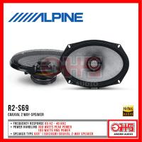 ราคา ALPINE R2 S69 ลำโพง COAXIAL 2 WAY SPEAKER ลำโพง HIRES 6x9 นิ้ว แกนร่วม 2 ทาง AMORNAUDIO (20414069731)