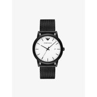 ราคา Emporio Armani นาฬิกาข้อมือผู้ชาย Dress White Dial Black รุ่น AR11046 (1107514512)
