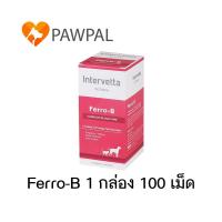 ราคา Dr Choice Ferro B Exp 4 2025 Intervetta บำรุงเลือด สุนัข แมว โลหิตจาง ธาตุเหล็ก Iron Supplement dog cat 1 กล่อง 100 เม็ด (20442067879)