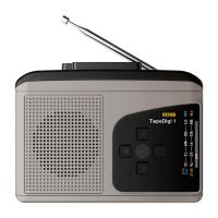 ราคา Ezcap234เครื่องเล่นเทปคาสเซ็ตแบบพกพา AM วิทยุ FM เทปคาสเซ็ต Tape to MP3แปลงบันทึกเสียงลำโพงในตัว W แจ็คหูฟัง (16402492915)