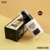 ราคา สิวันนา ครีมรองพื้น คุมมัน ปกปิด 40ml HF559 Sivanna Colors Powderless Liquid Foundation For Oil Free (21133218137)