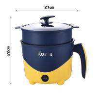 ราคา หม้อไฟฟ้า หม้อมินิไฟฟ้า อเนกประสงค์ หม้อสุกี้ ไม่ติดหม้อ หม้อชาบู หม้อไฟไฟฟ้าขนาดเล็ก Electric Multi cookers 1 8L (20022854794)