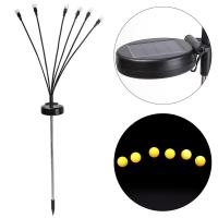 ราคา ไฟแต่งสวนพลังงานแสงอาทิตย์สำหรับตกแต่งสวนโคมไฟสนามหญ้าพลังงานแสงอาทิตย์อุปกรณ์ตกแต่งสวนไฟหิ่งห้อย LED กลางแจ้ง Lampu Tenaga Surya (19840165573)