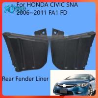 ราคา บังโคลนหลังสำหรับ HONDA CIVIC SNA 2006 2011 FA1 FD ฝาครอบบังโคลนล้อหลัง (19952391304)