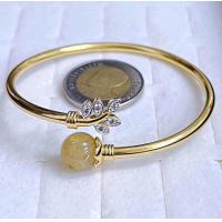 ราคา กำไลหินไหมทอง ใบมะกอก ใส่แล้วนำโชค แห่งความสำเร็จทุกประการ (21197267881)