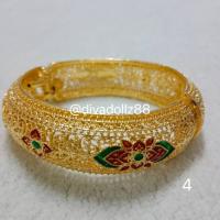 ราคา กำไลข้อมือทองลงยา ราคาถูก กำไลข้อมือเจ้าสาว เจ้านาง ล้านนา ลายไทย ตกแต่งชุดไทย ชุดชาติพันธ์ (19393060825)