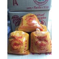 ราคา น้ำตาลมะพร้าว ตรากุหลาบแดง น้ำตาลปี๊บรุ่งนิรันดร์ ถุงละ500กรัม สินค้าแม่กลอง (16917539051)