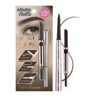 ราคา Cathy Doll Shave Draw Triple Slim Brow เชฟแอนด์ดรอว์ทริปเปิ้ลสลิมโบร์ว 0 08g (21137489633)