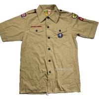 ราคา เสื้อบอยสเก๊าท์ เสื้อเชิ้ต แขนสั้น Boy Scouts Of America Uniform Shirt Short Sleeve Patches บอยสเก้าท์ อเมริกา วัสดุผ้าฝ้าย มี 1ตัว สภาพตามรูป (21281354682)