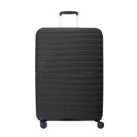 ราคา bbag shop CAGGIONI กระเป๋าเดินทาง รุ่นเวฟ Wave C23061 สีดำ 20นิ้ว 24นิ้ว 28นิ้ว วัสดุPP 100 4 ล้อ ล้อคู่ หมุนได้ 360 องศา ระบบกุญแจล็อค TSA กระเป๋าเดินทางล้อลาก คาจีโอนี่ (20517502305)