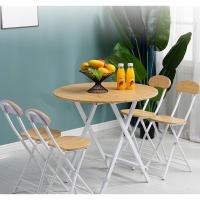 ราคา ชุดโต๊ะ พร้อมเก้าอี้ พับได้ ชุดโต๊ะ โต๊ะไม้ 1 ตัว เก้าอี้2ตัว YF 3333 (20766529712)