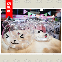 ราคา SALE กระปุกออมสินพลาสติกใส กระปุกออมสินกล่องเหรียญกระปุกออมสิน น้องหมี น่ารักก (7092006601)