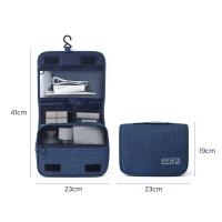 ราคา Hanaso กระเป๋าเครื่องสำอาง เดินทาง กระเป๋าอาบน้ำ พับได้ แขวนผนังได้ กระเป๋าใส่อุปกรณ์อาบน้ำ กระเป๋าใส่เครื่องอาบน้ำ wash bag (21197942340)