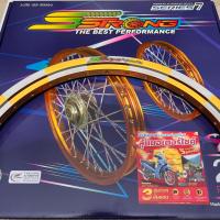 ราคา วงล้อ S Strong แถมเสื้อ วงล้อเอสสตรอง ขอบล้อ โลลายหมารุก โลลายหมากฮอส ล้ออาร์กอน ล้อAKRONT ลายหมากรุก หมากฮอส ขอบ17 ขนาด 1 20 1 40 ราคานี้ได้ 2 วง (20037039346)