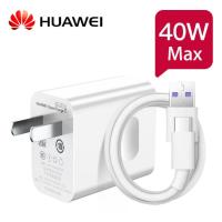 ราคา Huawei SuperCharge 40W Quick Charger 10V 4A Fast Charger Adapter 5A Type C สำหรับ HUAWEI P40 P30 P20 P10 Pro Lite Mate 9 10 Pro Mate 20 V20 Nova 5 6 7 Pro Magic 2 (14270809914)