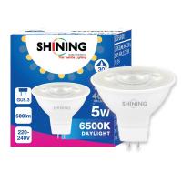ราคา SHINING หลอดไฟ LED สปอร์ตไลท์ ฮาโลเจน รุ่น MR16 5 W ต่อตรง 220V ไฟส่องสว่างเฉพาะจุด หลอดไฟโตชิบา Toshiba Lighting (220280705)