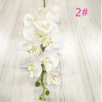 ราคา ในร่ม potted จำลอง phalaenopsis ตกแต่งบ้านปลอมดอกไม้เครื่องประดับ 3D การพิมพ์มือรู้สึกเดี่ยว 9 หัว phalaenopsis Thailand โกดังจัดส่ง 24 ชั่วโมง (16260423355)