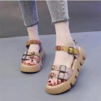 ราคา รองเท้ารัดข้อเท้าเเฟชั่น รองเท้าเสริมส้น2นิ้วสวยๆ รุ่นTP369 (19986461423)
