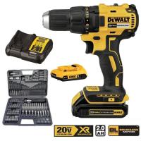 ราคา DEWALT DCD7771D2A สว่านไร้สาย 18V BL Motor แบต 2 0Ah x2ก้อนพร้อมแท่นชาร์จ และอุปกรณ์เสริม 109ชิ้น (11224870960)