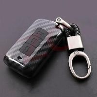 ราคา กรอบกุญแจรีโมทรถยนต์ MITSUBISHI เคสกุญแจรถ Xpander Triton Pajero Mirage ลายเคฟล่า กรอบเคสกุญเเจรถยนต์ เคสกุญเเจรถมิตซูบิชิ MS 2 กดสตาร์ท3ปุ่ม พร้อมส่ง (16126772505)