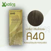 ราคา Berina เบอริน่า A40 ครีมย้อมผม สีบลอนด์อ่อนประกายหม่นเขียว ยาย้อมผม ครีมเปลี่ยนสีผม 60g (20044229623)