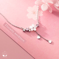 ราคา MNL สร้อยคอ Florally สร้อยคอดอกไม้ สร้อยคอแฟชั่น สร้อยคอเงินแท้ เซ็ทเครื่องประดับ สร้อยแฟชั่นเกาหลี สไตล์มินิมอล ดอกเดซี่ ดอกซากุระ (20662646414)
