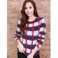 ราคา พร้อมส่ง เสื้อกันหนาว เสื้อไหมพรม เสื้อขนมิ้นลายกุหลาบ น่ารักฟรุ้งฟริ้ง (5392686432)