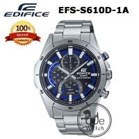 ราคา CASIO Edifice รุ่น EFS S570 EFS S610 พลังงานแสง ตัวเรือนบาง โครโนกราฟ แซฟไฟร์ ประกัน CMG 1 ปี EFS EFSS570 EFSS610 (18993852248)