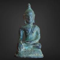 ราคา พระเชียงแสน เนื้อสำริดเก่ากรุ น่าบูชา (19608449530)