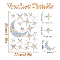 ราคา Houseeker สติ๊กเกอร์ติดผนังปริซึมสีรุ้งหน้าต่างกระจกสติ๊กเกอร์ติดกระจกสติ๊กเกอร์ภาพติดหน้าต่างพีวีซีสำหรับการตกแต่งบ้านเครื่องทำสายรุ้งแสงแดด (18974998751)