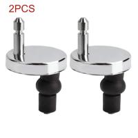 ราคา คลุมห้องน้ำฝาสายน้ำฉีดโลหะสแตนเลส2ชิ้นที่ครอบบานพับสกรูบานพับสกรูที่นั่งชักโครกแบบสากลสำหรับชุดติดตั้งอุปกรณ์เสริมในห้องน้ำ (17287379285)