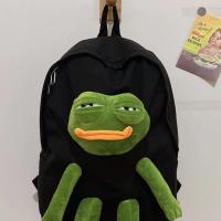 ราคา HOT14 กระเป๋าเป้สะพายหลัง กระเป๋านักเรียน พิมพ์ลายกบ จุของได้เยอะ สไตล์ญี่ปุ่น และเกาหลี แฟชั่นสําหรับนักเรียน (20916750052)