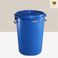 ราคา ถังน้ำมีฝา หูล็อค ถังพลาสติก ถังน้ำ ตรางู 30 แกลลอน ความจุ 100 ลิตร ถังน้ำพลาสติก ขนาด กว้าง53 ซม สูง62 5ซม (19726300351)