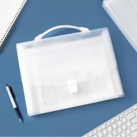 ราคา กระเป๋าเอกสาร กระเป๋าใส่เอกสาร แฟ้มเอกสาร กระเป๋าเอกสารPVC 13 ช่อง รุ่น 8690 (14482730879)