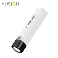 ราคา Vusign ไฟฉาย LED ไฟฉายฉุกเฉิน ไฟฉายแรงสูง ไฟฉายความสว่างสูง กันน้ำ หัวชาร์จusb พกพาง่าย ชาร์จแบตโทรศัพท์ได้ Flashlight (19614835110)