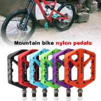 ราคา คลังสินค้าพร้อม Mountain จักรยานเสือหมอบไนลอนเหยียบแบริ่งแป้นเหยียบแบน Non Slip น้ำหนักเบาไนลอนแพลตฟอร์ม14Mm สำหรับ MTB จักรยานเสือหมอบ (8351559335)