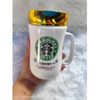 ราคา แก้วเซรามิค มีฝาขนาด มีหูจับ450ml แก้วกาแฟ แก้วเซรามิค ของแจก ของฝาก ของชำร่วย ของปีใหม่ ของขวัญ (20079441131)