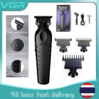 ราคา VGR ไร้สายเครื่องตัดผมชาร์จไฟฟ้าเครื่องตัดผมเครื่องตัดผม Zero Gap Finishing เครื่องตัดผม KM 2299 (19870040841)