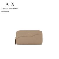 ราคา AX Armani Exchange กระเป๋าสตางค์ผู้หญิง รุ่น AX 948068 CC78309752 สีเบจ (20978443270)