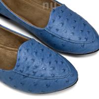 ราคา nubangkok Loafer Ostrich รองเท้าส้นเตี้ย รองเท้าที่นุ่มและใส่สบาย (20422004969)