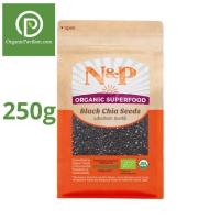 ราคา Natural Premium N P Organic เมล็ดเจียดำ Organic Black Chia Seeds 250g (759424559)