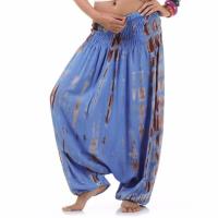 ราคา กางเกงแม้ว กางเกงขาจั๊ม กางเกงอลาดิน กางเกงฮาเร็ม กางเกงแขก กางเกงแม้ว กางเกงม้ง Tie Dye Aladin Genie Harem Hippie Pants Light Blue (129434966)