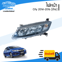 ราคา ไฟหน้า Honda City 2014 2015 2016 ซิตี้ ข้างซ้าย BangplusOnline (19725389687)