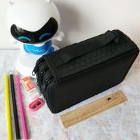 ราคา Rex TT Pencil not included Students Stationary Pen Eraser Pouch Organizor Bag 52 Inserting Large Capacity 3 Layers Pencil Holder Case (17320866448)