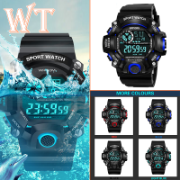 ราคา Wtเด็กนาฬิกาสำหรับCasio Luminousปฏิทินกันน้ำนาฬิกานักเรียนชายและหญิงLedอิเล็กทรอนิกส์นาฬิกาข้อมือเด็ก (5715842355)