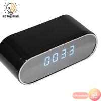 ราคา นาฬิกากล้องซ่อนความปลอดภัยในบ้านกล้องถ่ายทอดสด HD 1080P กล้อง WiFi นาฬิกาปลุกการตรวจจับการเคลื่อนไหวมองเห็นกลางคืน (20906028029)