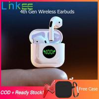 ราคา Bluetooth Earphone TWS Wireless Headphone Stereo Bass Heaset Pro 4 5s Touch Control Sport Earbuds (21083852426)