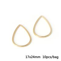 ราคา 10ชิ้น ถุงแฟชั่นเรขาคณิต9รูปแบบโลหะผสมจี้ทองคำ Charms สำหรับเครื่องประดับทำต่างหู DIY อุปกรณ์เสริมทำด้วยมือ (7496908040)